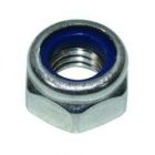 Borgmoer DIN985 met nylon ring - RVS A2