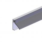 Ellen AIB 3N XL Inbouw tochtprofiel - 230 cm - aluminium - 310110923