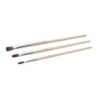 Color Expert Retoucheerpenselen set - 4 / 6 / 8 - 3 delig - 82610699