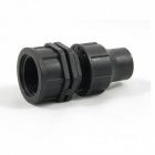 Druppelslang puntstuk - Ø16 mm x 3/4" binnendraad - zwart