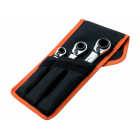 Bahco S4RM/3T Ring-ratelsleutelset 3-delig - 12 maten - metrich