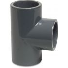 PVC T-stuk 90° druk Ø20 t/m Ø125 mm - 16 bar