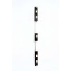 Riens Scharniermal 89x89 op strip - 5-delig - hout / aluminium - 89.N.5d.8/9.L212