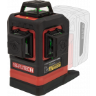 Futech Multicross 3D 18VMAX Kruislijnlaser - 18V - groen - 036.3DG