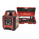 Futech SPINNER GREEN caseset Rotatielaser met Gyro groen ontvanger - rood - 062.03G.1E.CS