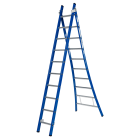 DAS G210B Atlas Reformladder / ladder - 2-delig - 2x10 sporten - blauw