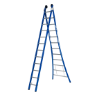 DAS G212B Atlas Reformladder / ladder - 2-delig - 2x12 sporten - blauw