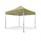 Grizzly GO-WORK50 Easy-up doorwerktent / partytent - 3x3 meter - aluminium frame - zand doek