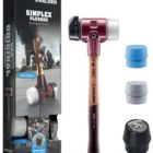 Halder Simplex Plus Starter kit hamer met extra doppen - Ø60 mm - rubber / superplastic - 3027S026