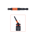 Rotec Impact adapter - hoek 30° - 1/4"-E6.3 > 1/4" 4-kant met kogel