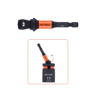 Rotec Impact adapter - hoek 30° - 1/4"-E6.3 > 1/2" 4-kant met kogel