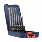 Hevu Tools 202 Hamerborenset - SDS-plus - Quattro-X (4 snijder) - 7-delig - cassette - 900.1011K