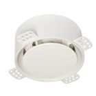 NoShow 2.0 Instucbaar ventiel - rond - Ø125 mm - toevoer/afvoer - wit 