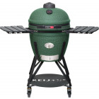 Keij Legend Black Kamado barbecue L - 21 inch - mat groen