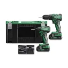 Hikoki KC18DDWGZ Combopack DV18DD + WH18DD - 2 x 18V, 2.0 Ah accu's - HSC