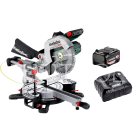 Metabo KGS 18 LTX BL 254 accu afkortzaag - Ø254 mm - 1x 18V, 4.0 Ah accu + lader - 614254920