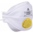 Delta Plus M1205V Halfgelaatsmasker - stofmasker met uitademventiel - FFP2 - 10 stuks - M1205VC