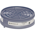 Delta Plus M6000 PREP3 Voorfilter filterpatronen P3 tbv M6200 of M6400 jupiter halfgelaatmasker - set á 2 stuks