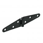 GB Staartheng 150x38x2.0 mm - staal zwart epoxy - 17240177
