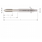 Rotec HSS-E OPTI-LINE machinetap metrisch doorlopend M3 - M10