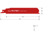 Rotec Reciprozaagblad RC420 - 525.0420