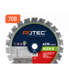 Rotec 708 ACCU-X Diamantzaagblad voor accu machines