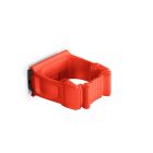 Toolflex One gereedschapshouder - Ø15-35 mm - rood - kunststof - 2 stuks