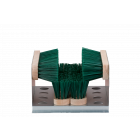 Hevu Tools Voetenveger met 4 borstels - hoog model - 35x32 - groen