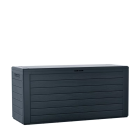 Prosperplast MBWL280-S433 Woodebox tuinbox / opbergbox - 280 liter - antraciet