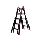Yeti 4x5 Pro Professionele multifunctionele ladder - 4x5 sporten - zwart aluminium - YETI4X5