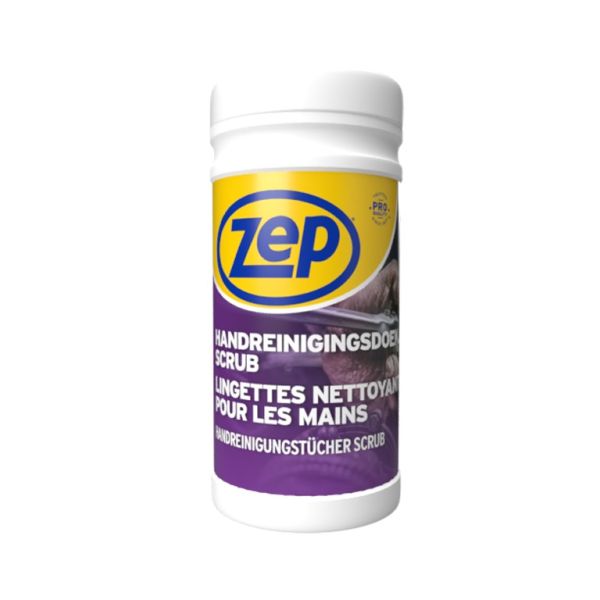ZEP Handreinigingsdoekjes scrub - 100 stuks