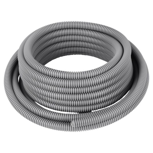 Installatiebuis Flexibel Ø5/8 - 16 mm grijs- 10 meter - 03.015.02