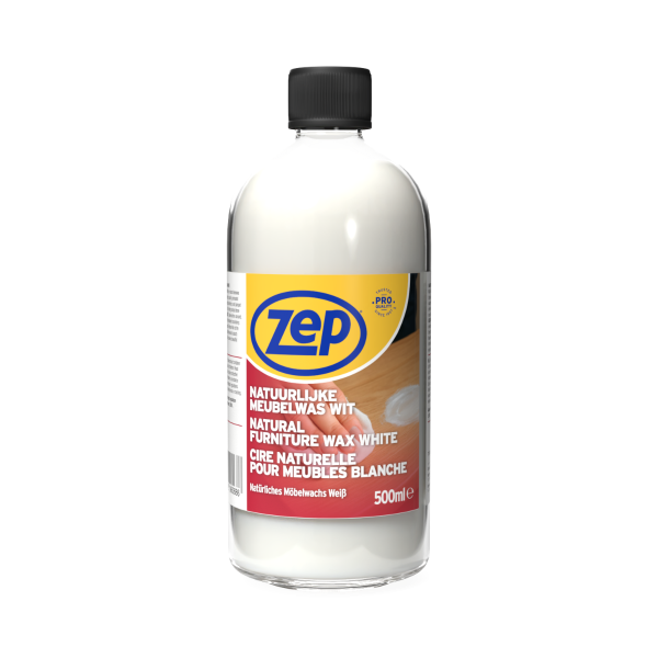 ZEP Natuurlijke meubelwas wit - 500 ml