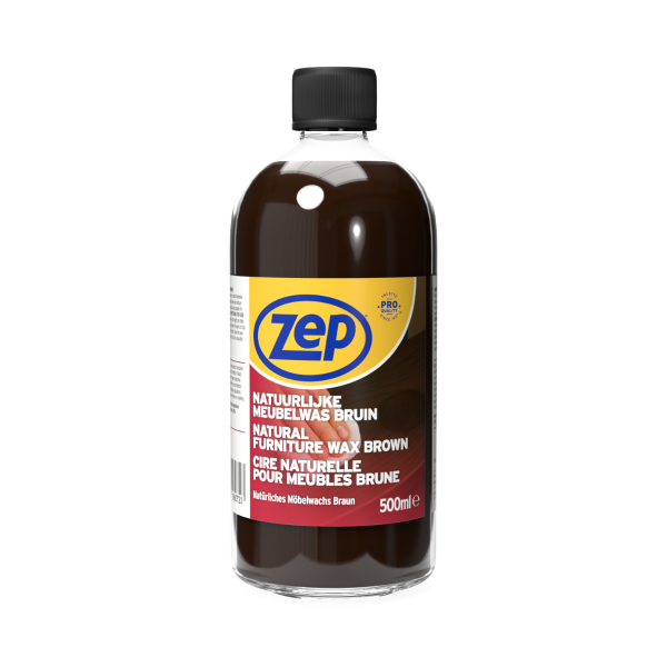 ZEP Natuurlijke meubelwas bruin - 500 ml