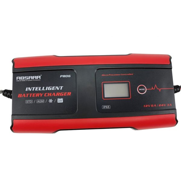 Absaar Acculader/druppellader PRO 12V - 6A - 0635676