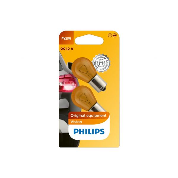 Philips Autolamp 12496NAB2 PY21W premium