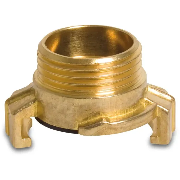 Profec Geka snelkoppeling buitendraad - messing