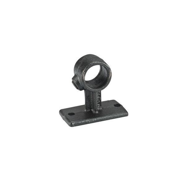 Mac Lean Koppelstuk wandbevestiging Ø42 mm - staal gegalvaniseerd zwart - 3400513