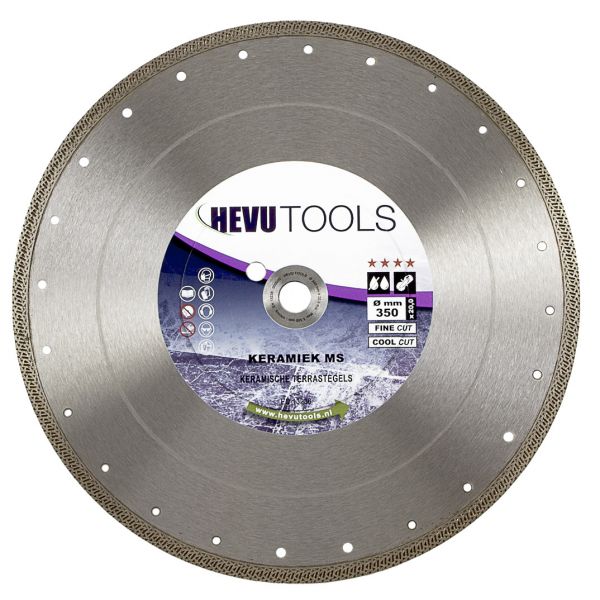 Hevu Tools KERAMIEK MS Diamantzaagblad - 10 mm segment