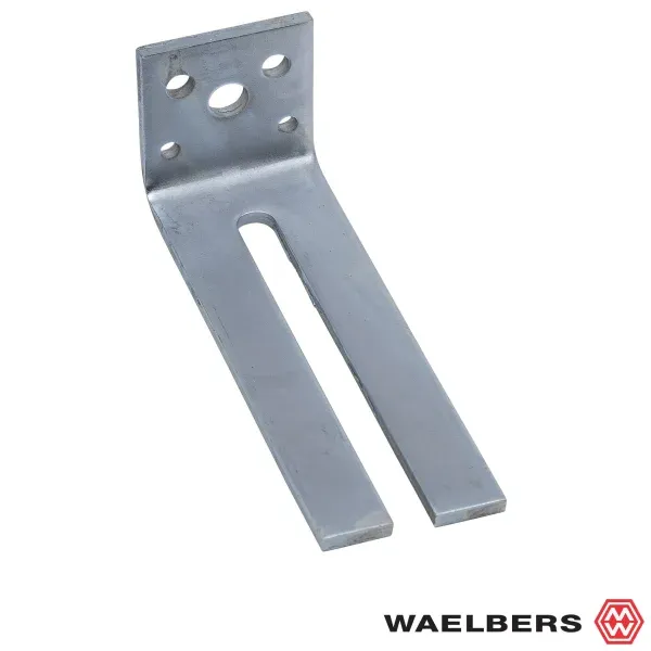 Waelbers Zwaar hoekanker - 65x180x6 mm - staal verzinkt - 466014.09
