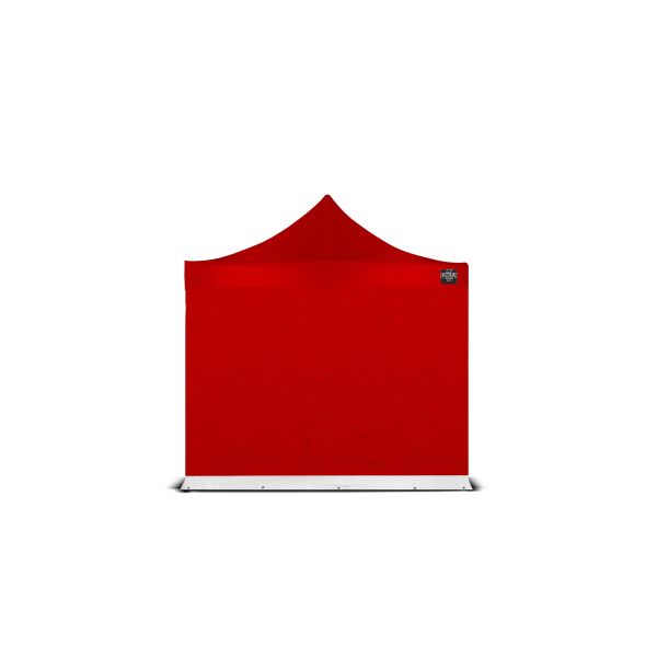 Grizzly GO-WORK Doorwerktent zijwand - 3 meter - rood - GOWZ3R