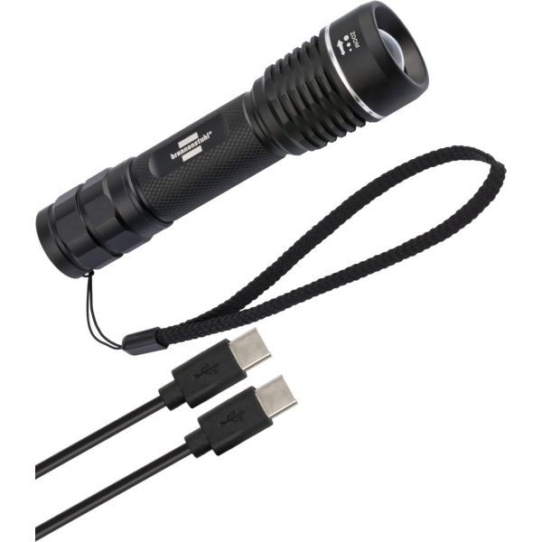 Brennenstuhl TL 601 AF oplaadbare focus-LED-zaklamp - 190m bereik - 600 lumen - 1178600402