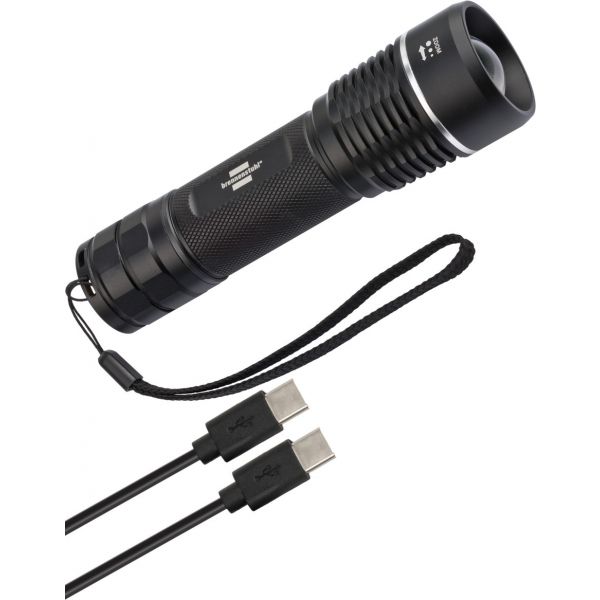 Brennenstuhl TL 1201 AF oplaadbare focus-LED-zaklamp - 210m bereik - 1200 lumen - 1178600801