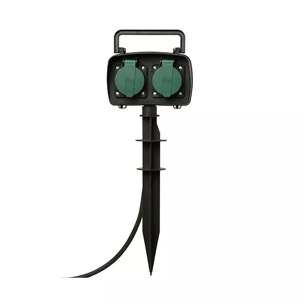 VB Extend Tuinspies - 2 voudig - 10 meter 3x1,5mm² - 41064
