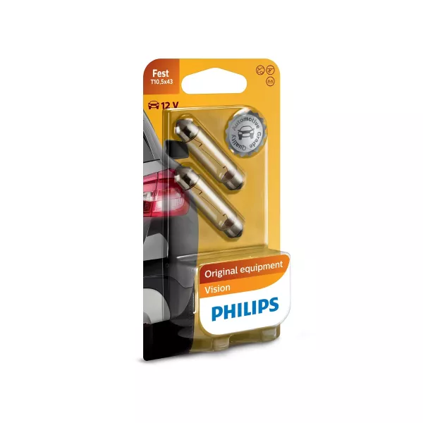 Philips Autolamp 12866B2 Fest T10.5x43 premium