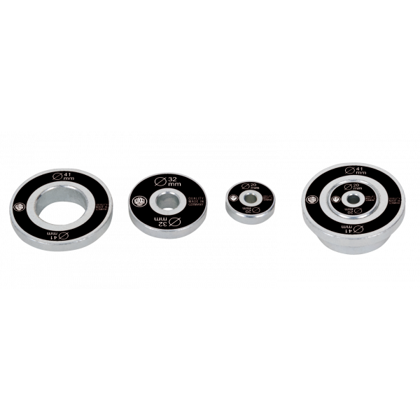 Kukko 600-17 Spindeldrukstukken set - Ø20, Ø32 en Ø41 mm