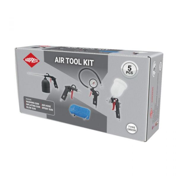 Airpress Accessoiresset tbv luchtgereedschap - orion - 5 delig - 45892