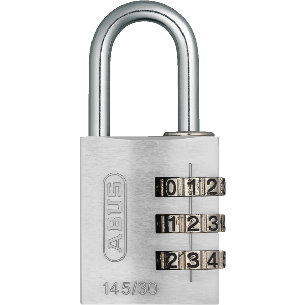 Abus 145/30 ZILVER Hangslot met cijfercode - 46635