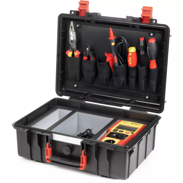 Wiha 255-80 Installatietester set PAT one - L-case koffer - 47220