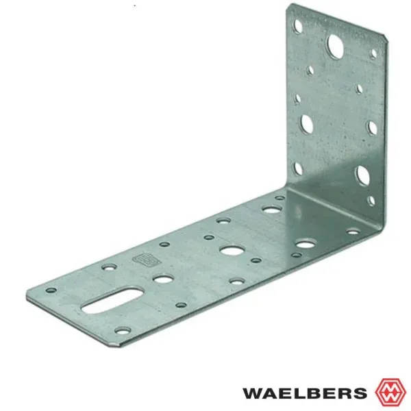 Waelbers Hoekanker - 90x150x60x2,5 mm - staal verzinkt - 487414EAN.11